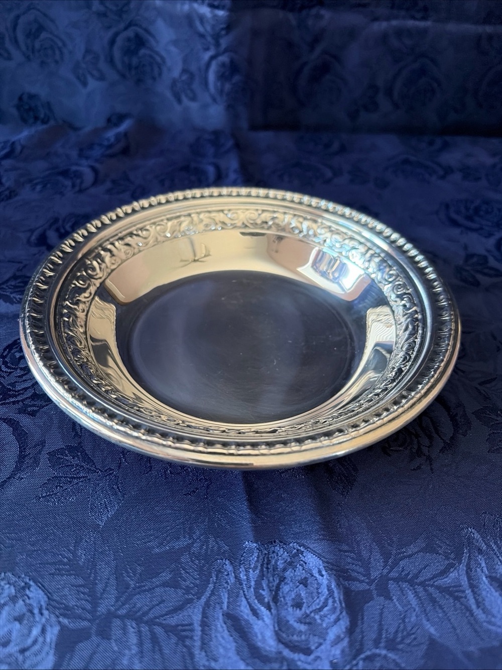 VTG Reed & Barton Silver Plated 6” Candy Dish #1201